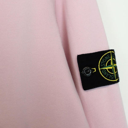 Stone Island SS 2024 Pink Cotton Hoodie Jumper