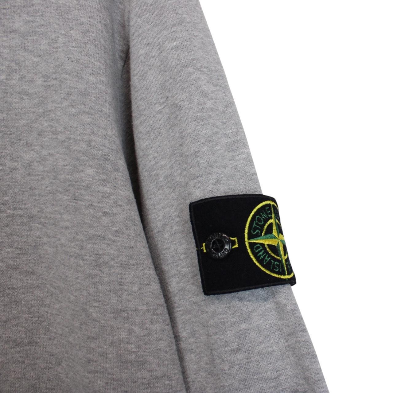 Stone Island SS 2017 Grey Cotton Sweatshirt Jumper