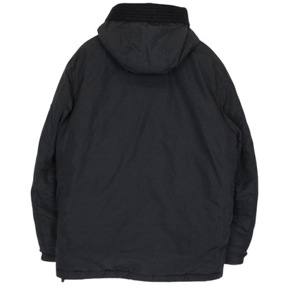 Stone Island AW 2017 Navy Blue Micro Reps Primaloft Hooded Jacket