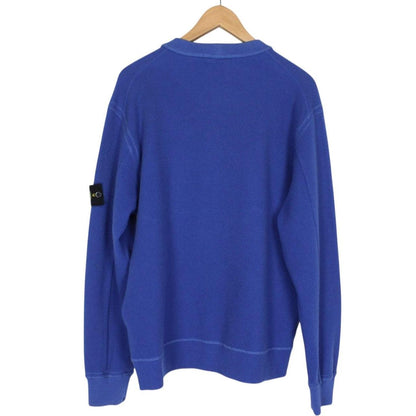 Stone Island AW 2014 Blue Wool Blend Knit Jumper