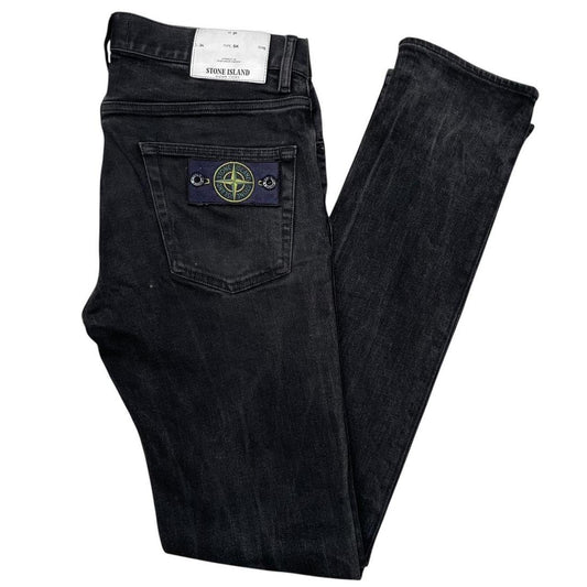 Stone Island AW 2016 Black Skinny Fit Denim Jeans
