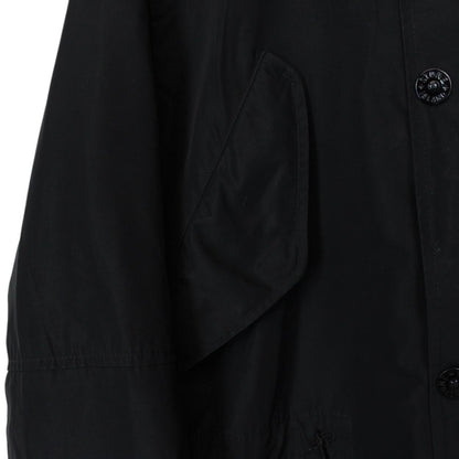 Stone Island SS 2018 Navy Blue Micro Reps Nylon Hooded Jacket