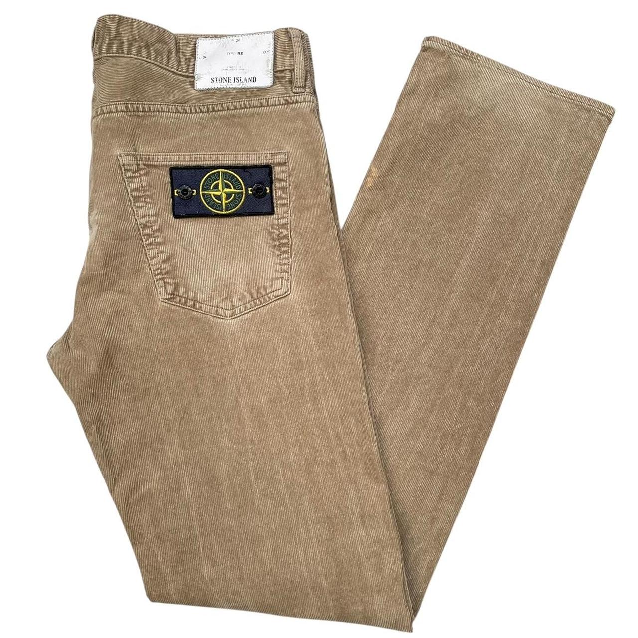 Stone Island AW 2012 Beige RE Fit Corduroy Trousers