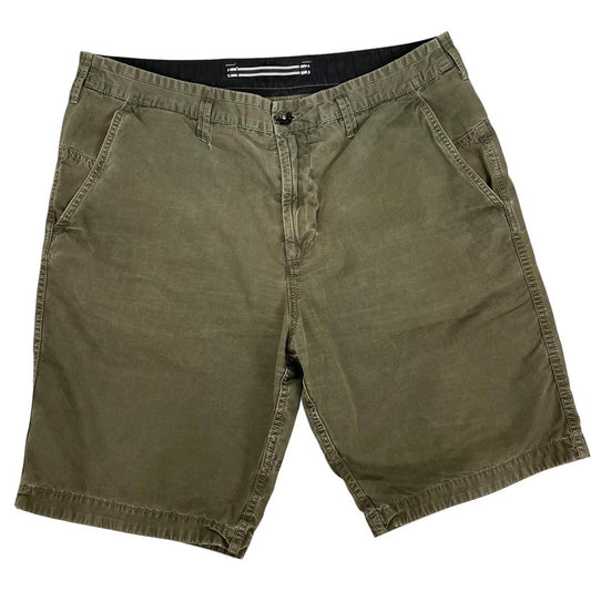 Stone Island SS 2018 Khaki Green Cotton Cargo Shorts