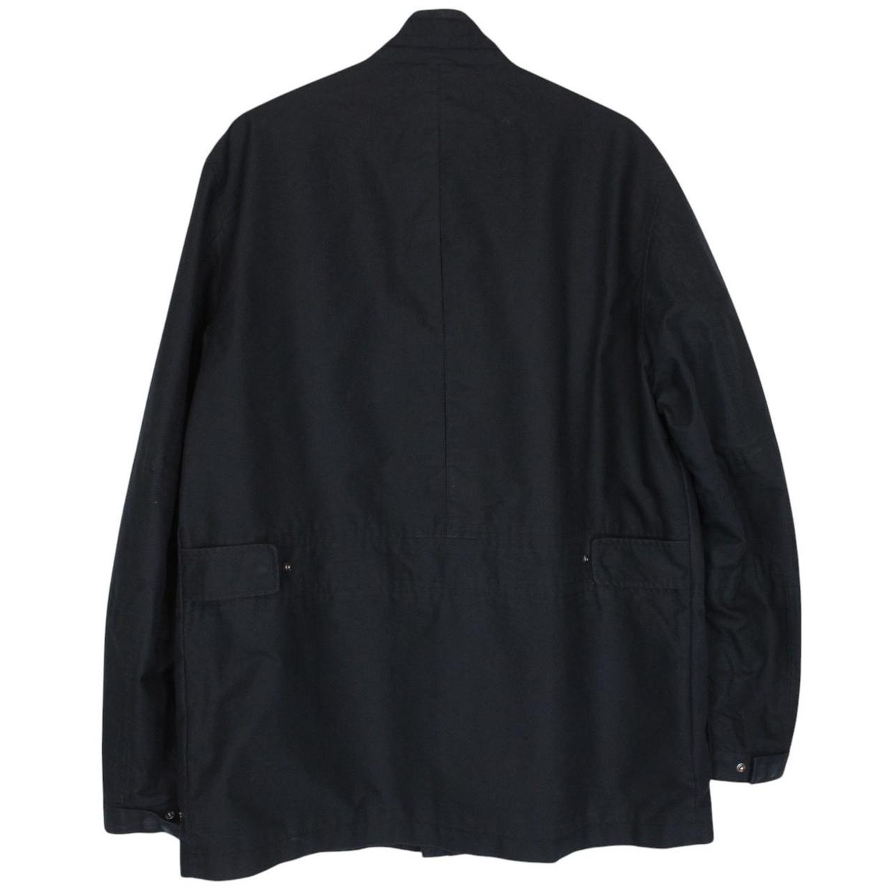 Vintage Burberry London Navy Blue Lambswool Blend Jacket