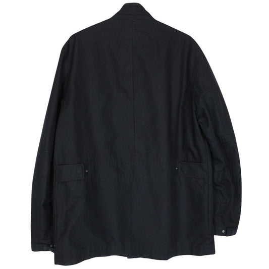 Vintage Burberry London Navy Blue Lambswool Blend Jacket