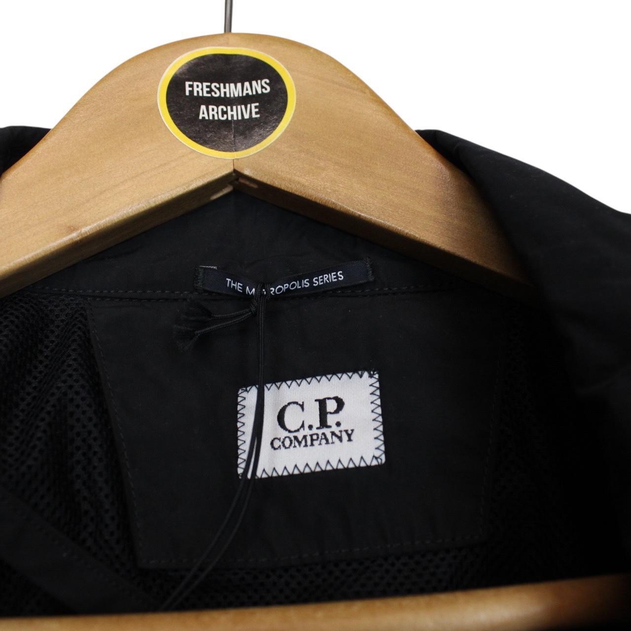 CP Company Black 175A Metropolis Memri Long Jacket