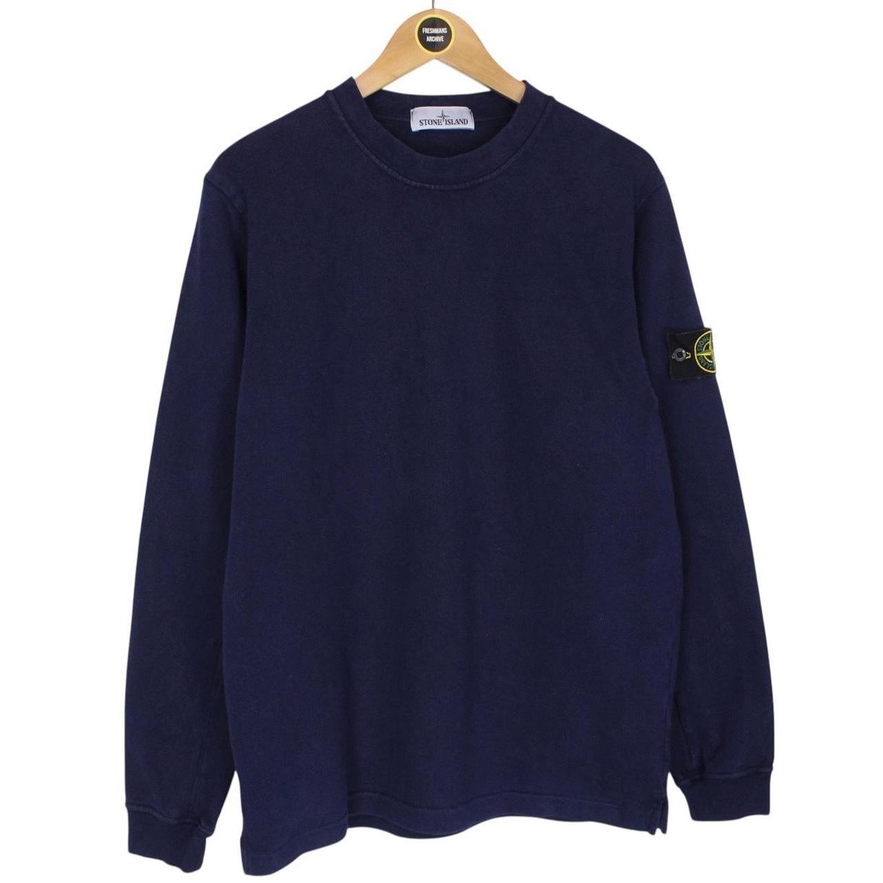 Stone Island AW 2014 Navy Blue Cotton Sweatshirt Jumper