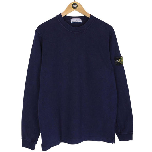 Stone Island AW 2014 Navy Blue Cotton Sweatshirt Jumper
