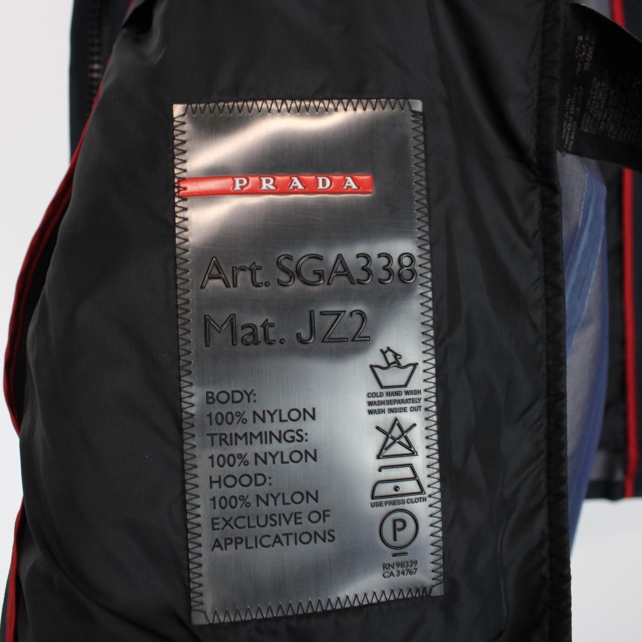 Vintage Prada Luna Rossa 2003 Navy Blue Goretex Challenge Jacket