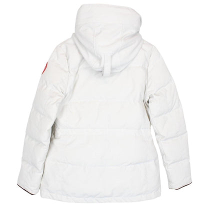 Canada Goose Snowcap White Chelsea Parka Arctic Tech Down Jacket