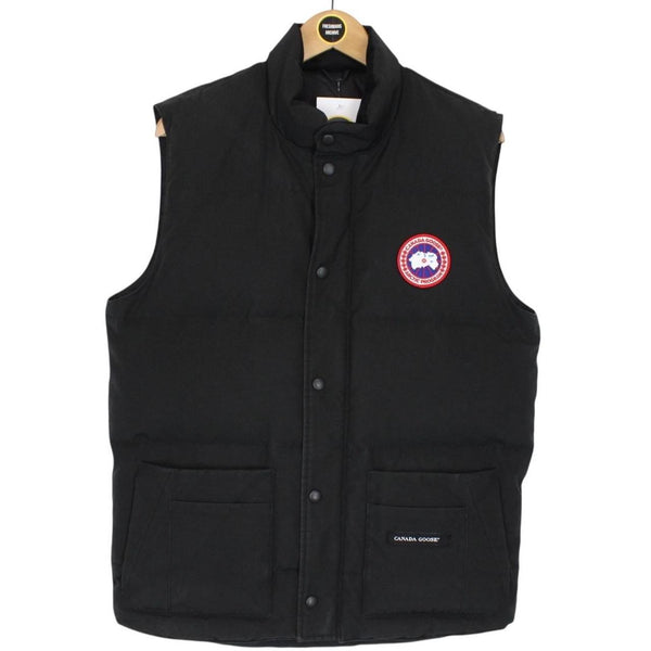 Canada Goose Freestyle Black Down Gilet / Bodywarmer
