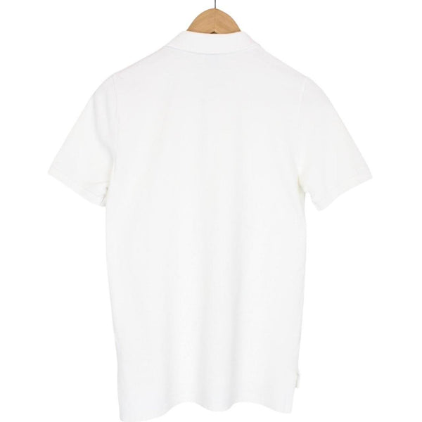 Vintage Polo Ralph Lauren White Short Sleeve Cotton Polo Shirt