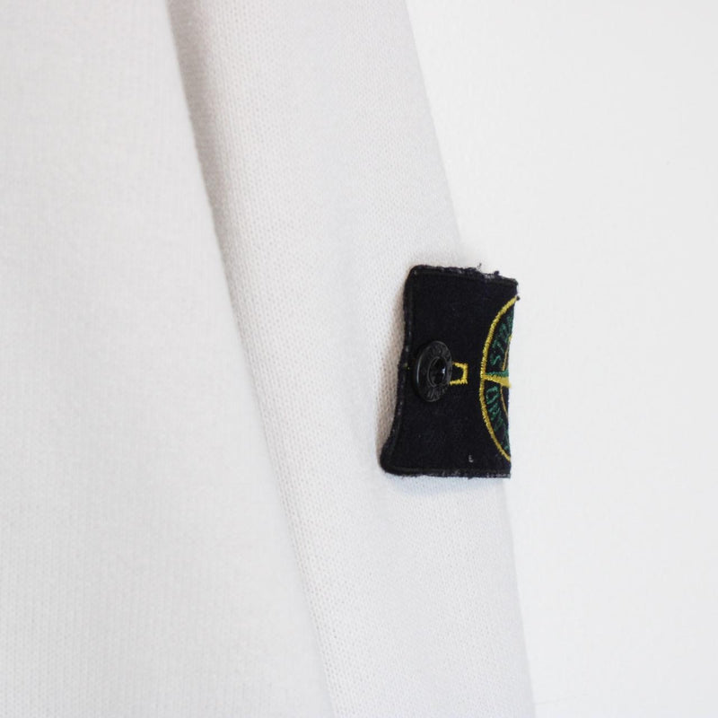 Vintage Stone Island AW 2007 White Cotton Sweatshirt Jumper