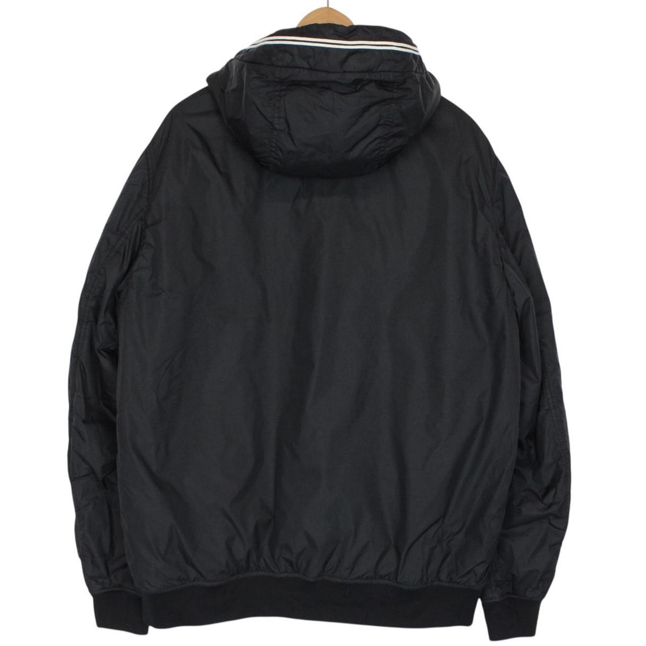 Stone Island AW 2020 Black Garment Dyed Crinkle Reps NY Primaloft Jacket