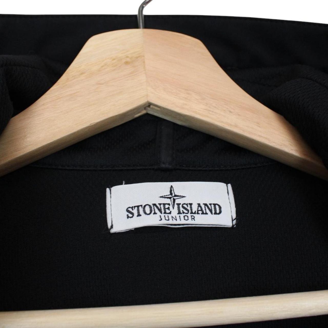Stone Island Junior SS 2020 Black Full Zip Soft Shell Jacket