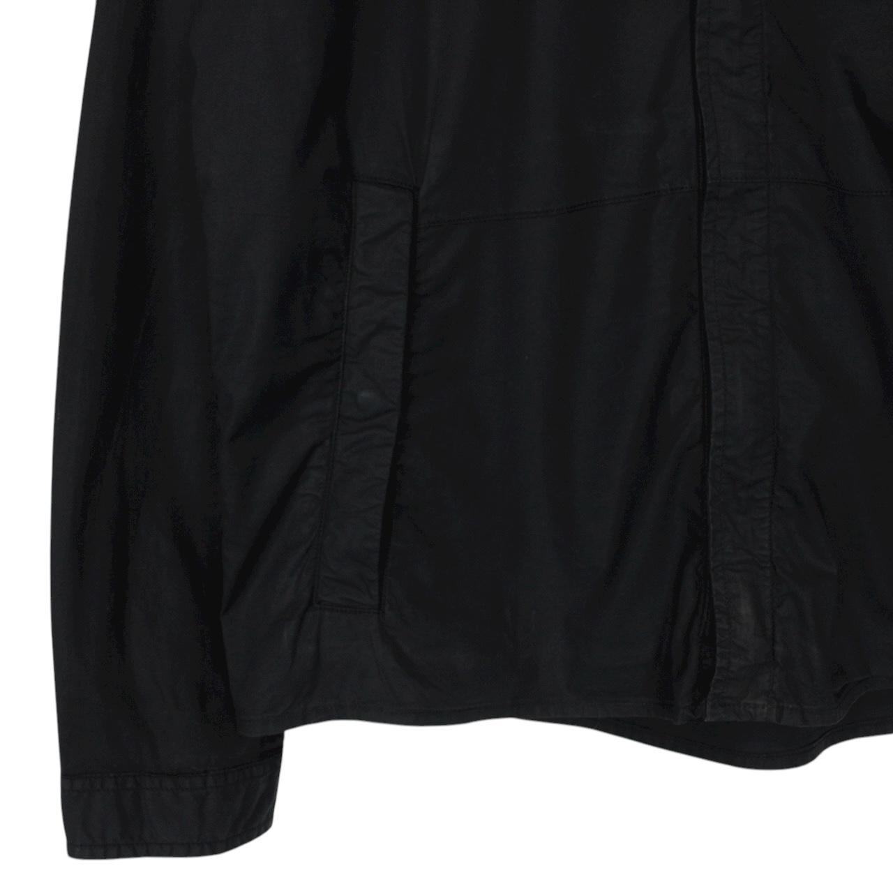 Stone Island Ghost SS 2018 Black Full Zip Cotton Overshirt Jacket