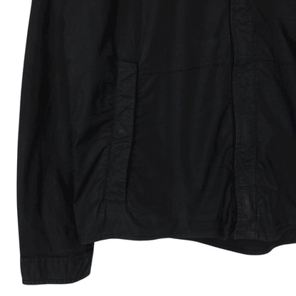 Stone Island Ghost SS 2018 Black Full Zip Cotton Overshirt Jacket