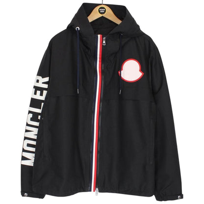 Moncler Montreal Black, White and Red Full Zip Hooded Jacket