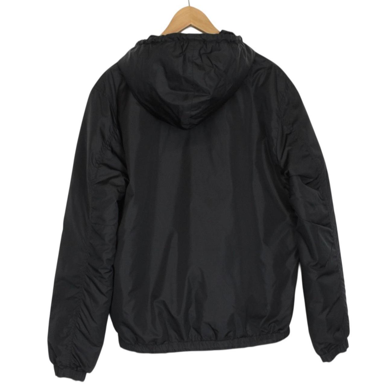 Givenchy Paris Black Reversible 4G Emblem Nylon Windbreaker Jacket