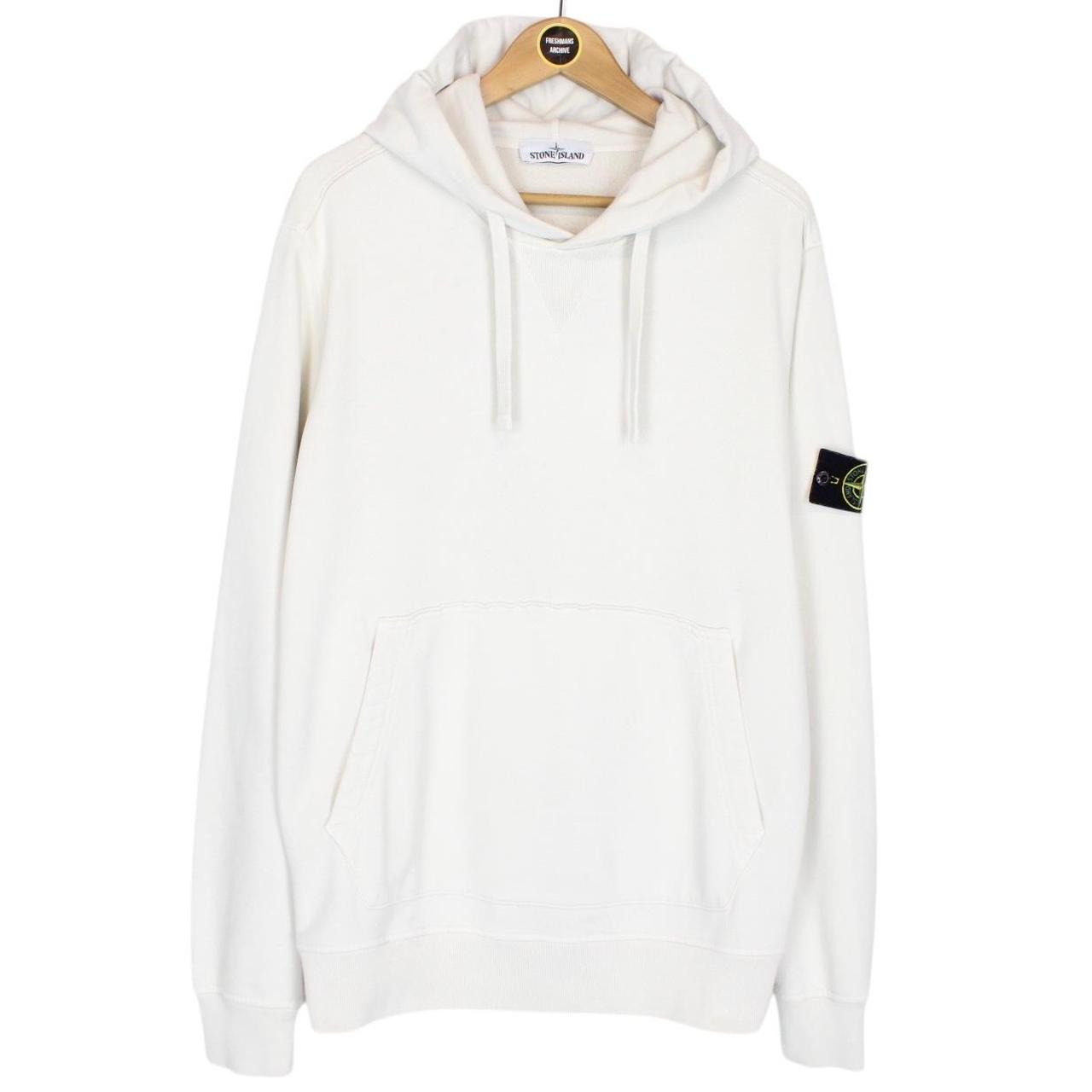 Stone Island SS 2018 Beige Cotton Hoodie Jumper