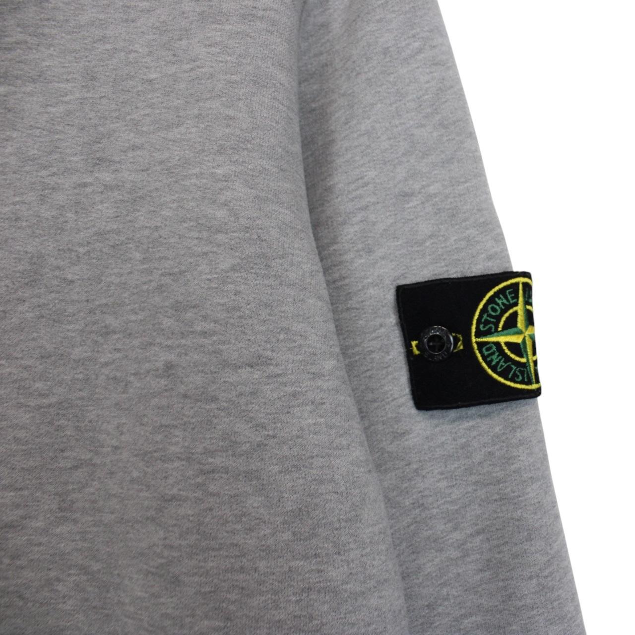 Stone Island AW 2019 Grey Cotton Sweatshirt Jumper
