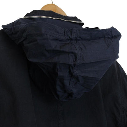 Stone Island SS 2023 Navy Blue Cupro Cotton Twill-TC Jacket