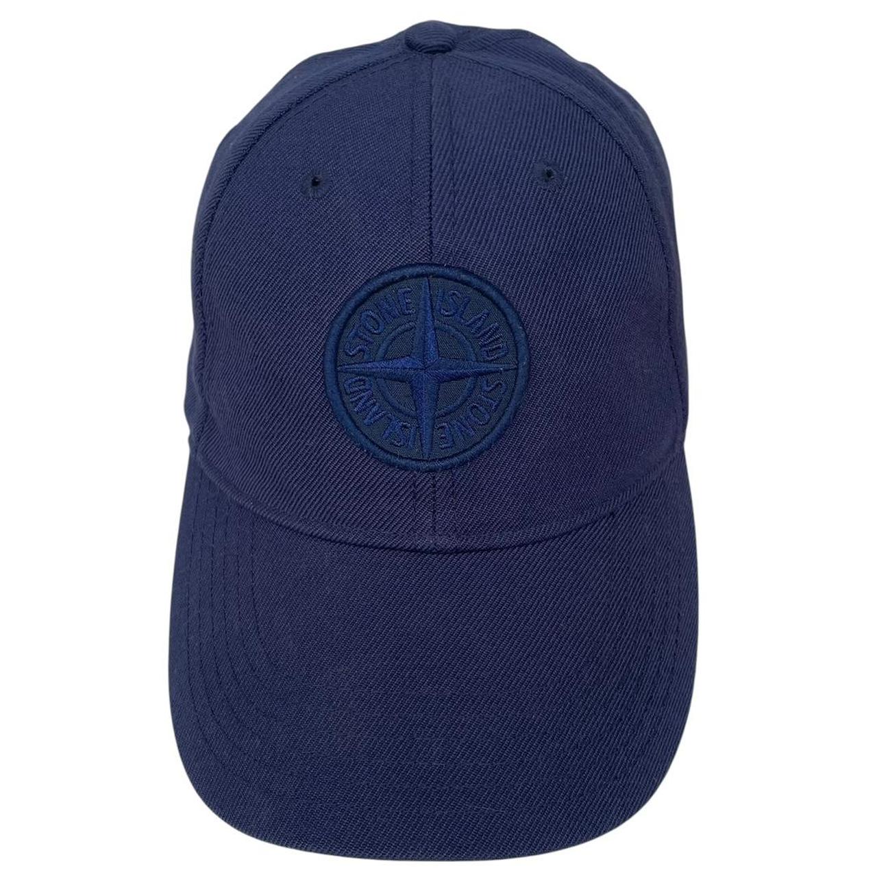Stone Island AW 2015 Navy Blue Compass Logo Baseball Cap