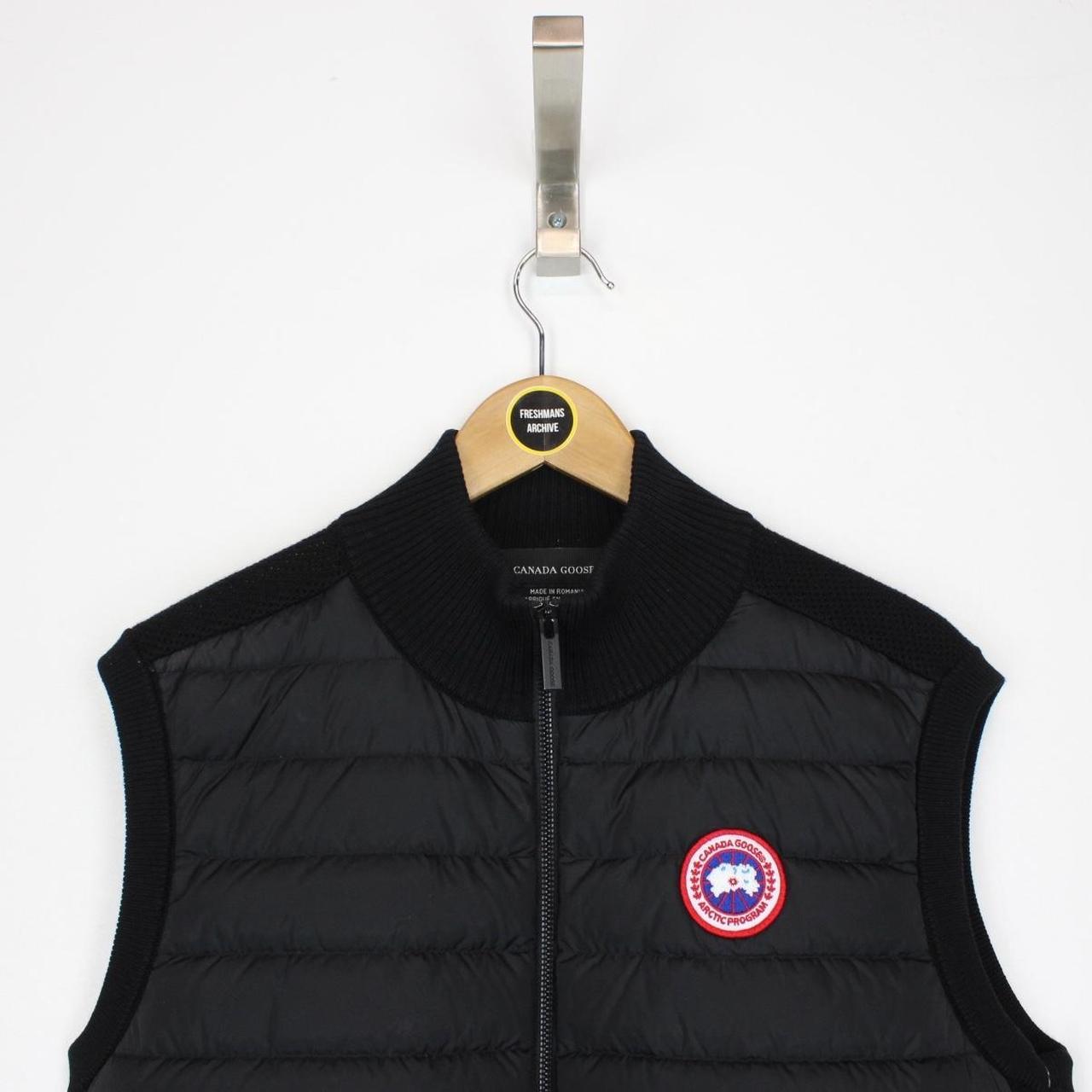 Canada Goose Hybridge Knit Black Down Gilet / Bodywarmer