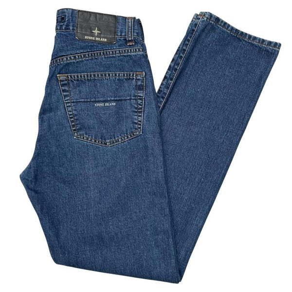 Vintage Stone Island Denims Blue Tapered Fit Denim Jeans