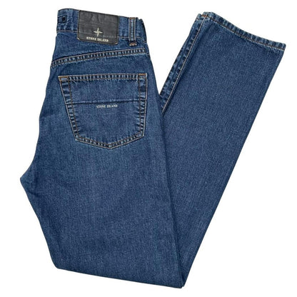 Vintage Stone Island Denims Blue Tapered Fit Denim Jeans