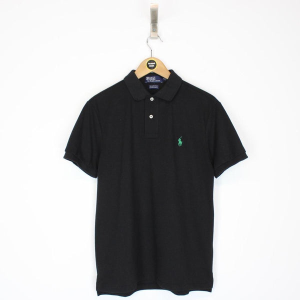 Polo Ralph Lauren Black Short Sleeve The Earth Polo Shirt