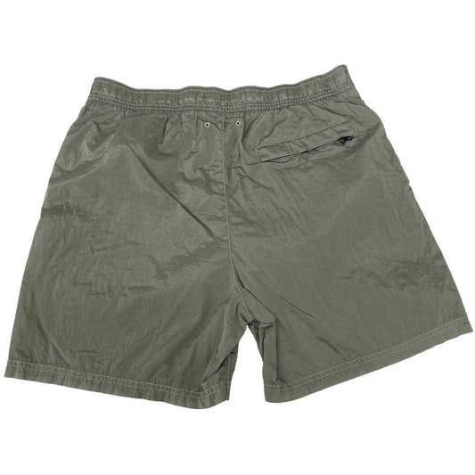 Stone Island Green Nylon Metal Swim Shorts