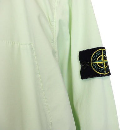 Stone Island SS 2023 Green Supima Cotton Twill Stretch-TC Jacket