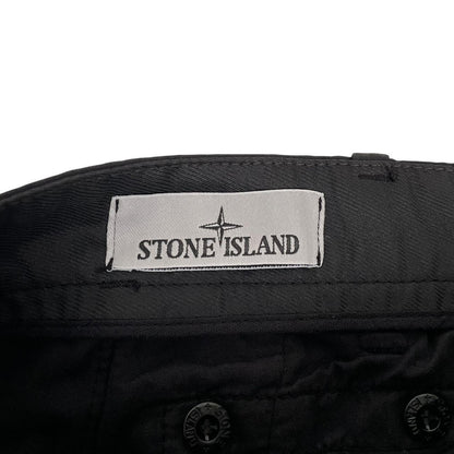 Stone Island AW 2022 Black RE-T Fit Cargo Trousers