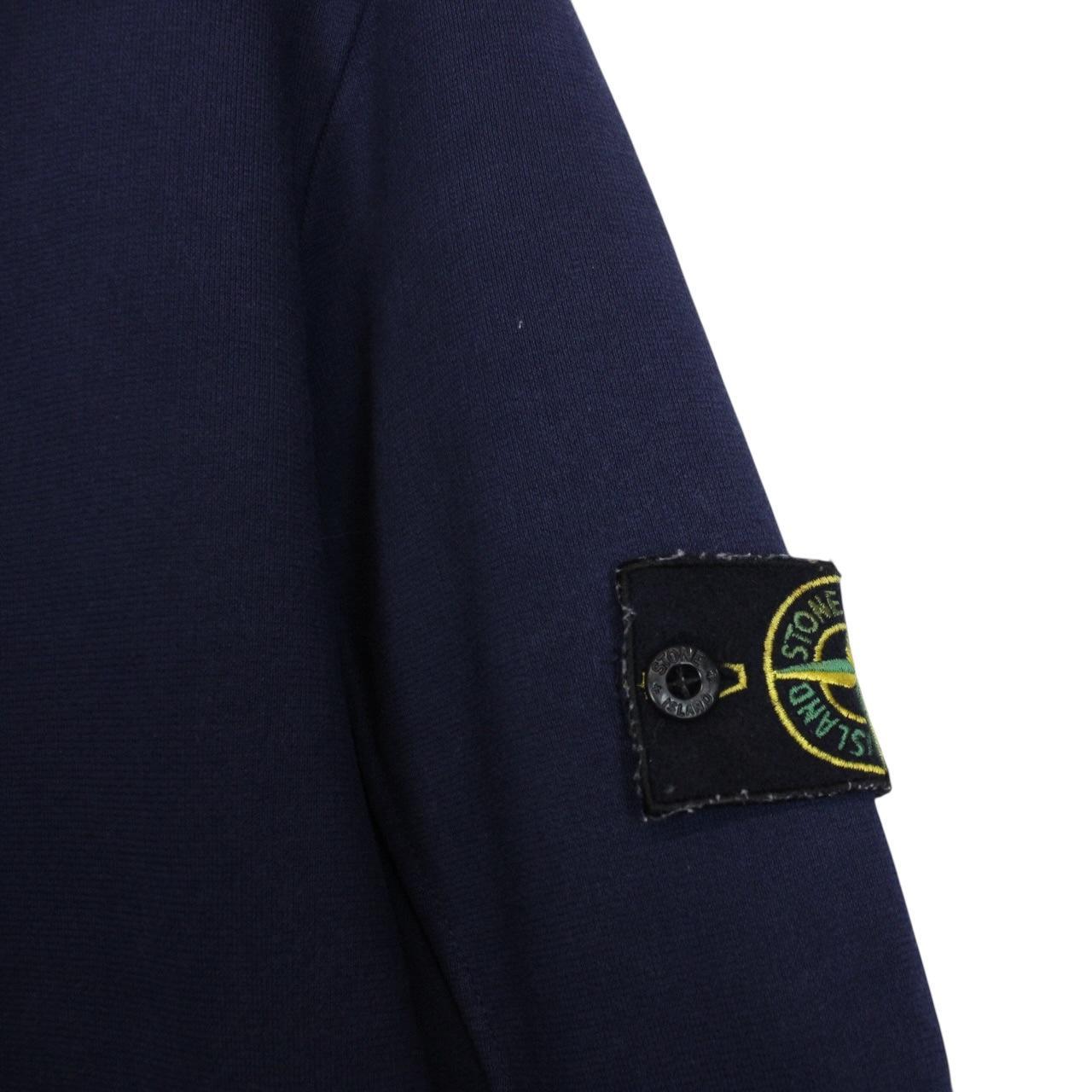 Stone Island SS 2016 Navy Blue Cotton Sweatshirt Jumper