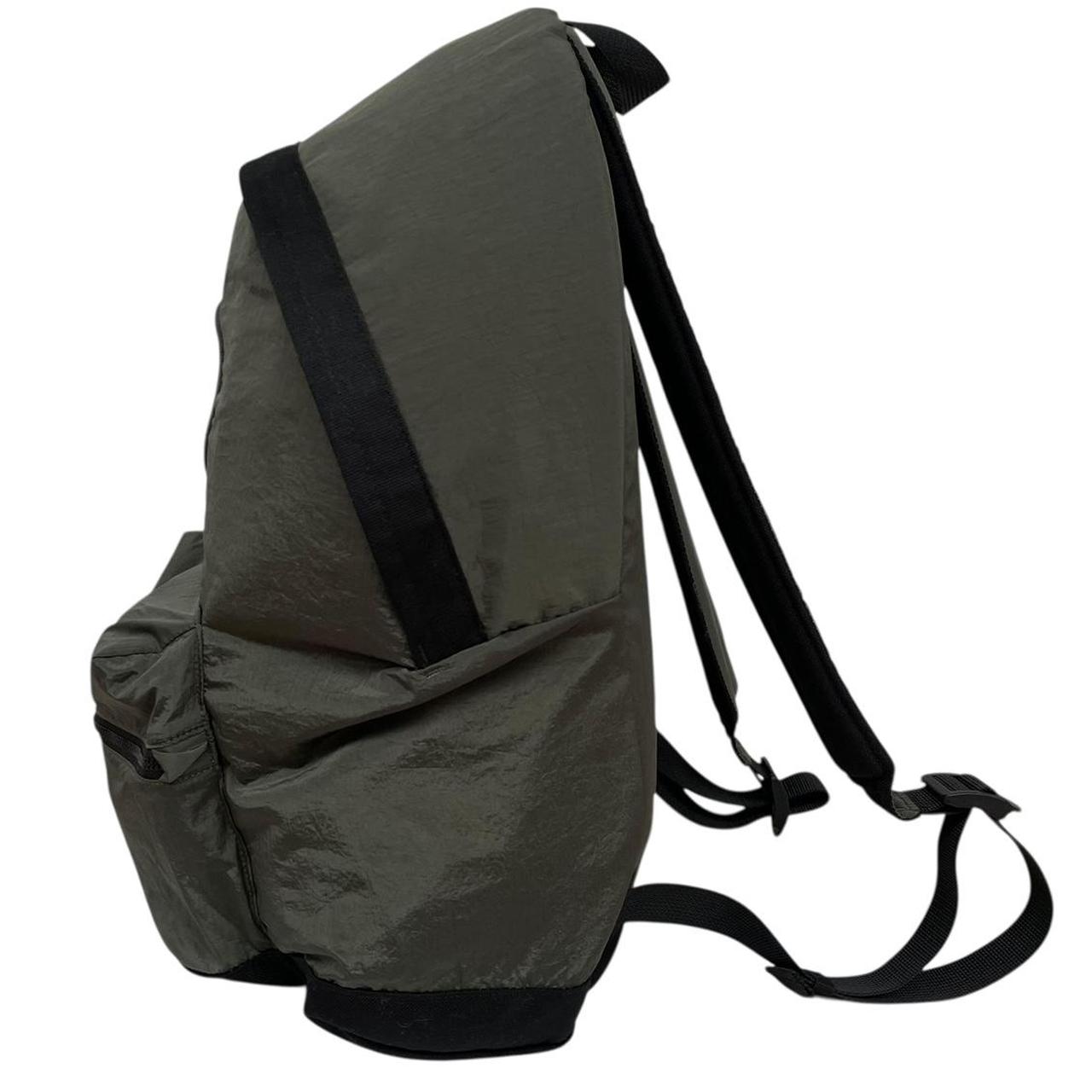 Stone Island Green Nylon Metal Econyl Backpack