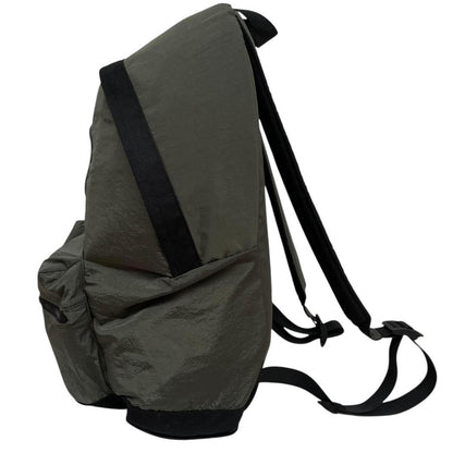 Stone Island Green Nylon Metal Econyl Backpack
