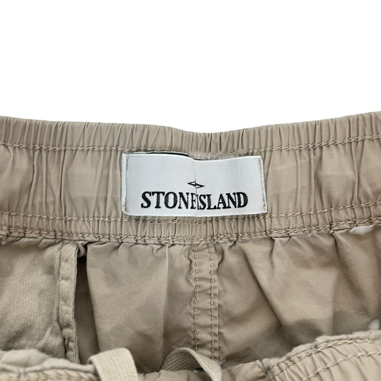 Stone Island Beige RE-T Fit Cargo Trousers
