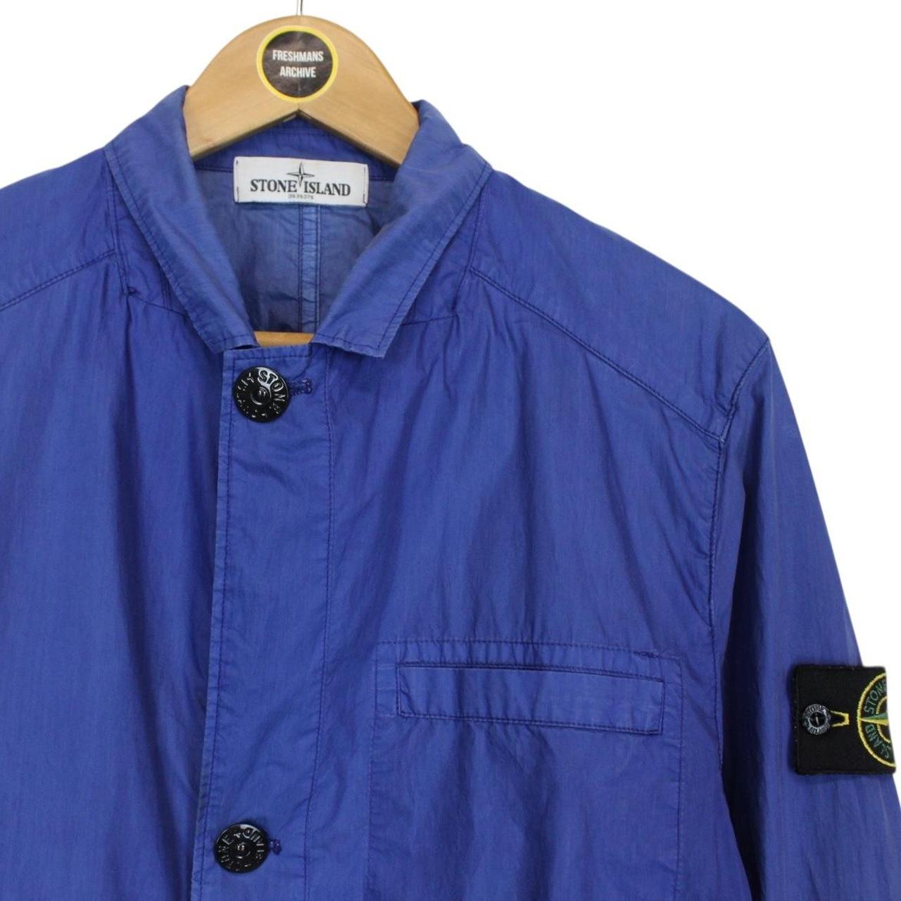 Stone Island SS 2013 Blue Mussola Watro Field Jacket