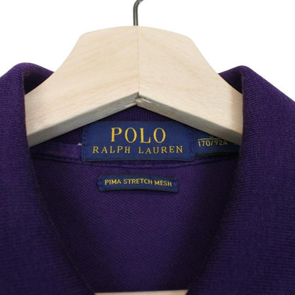 Polo Ralph Lauren Purple Short Sleeve Pima Cotton Polo Shirt
