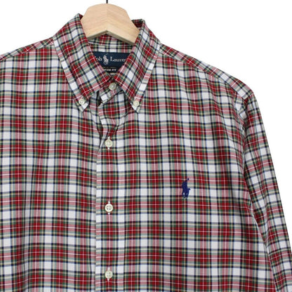 Polo Ralph Lauren Multicoloured Checked Long Sleeve Cotton Shirt
