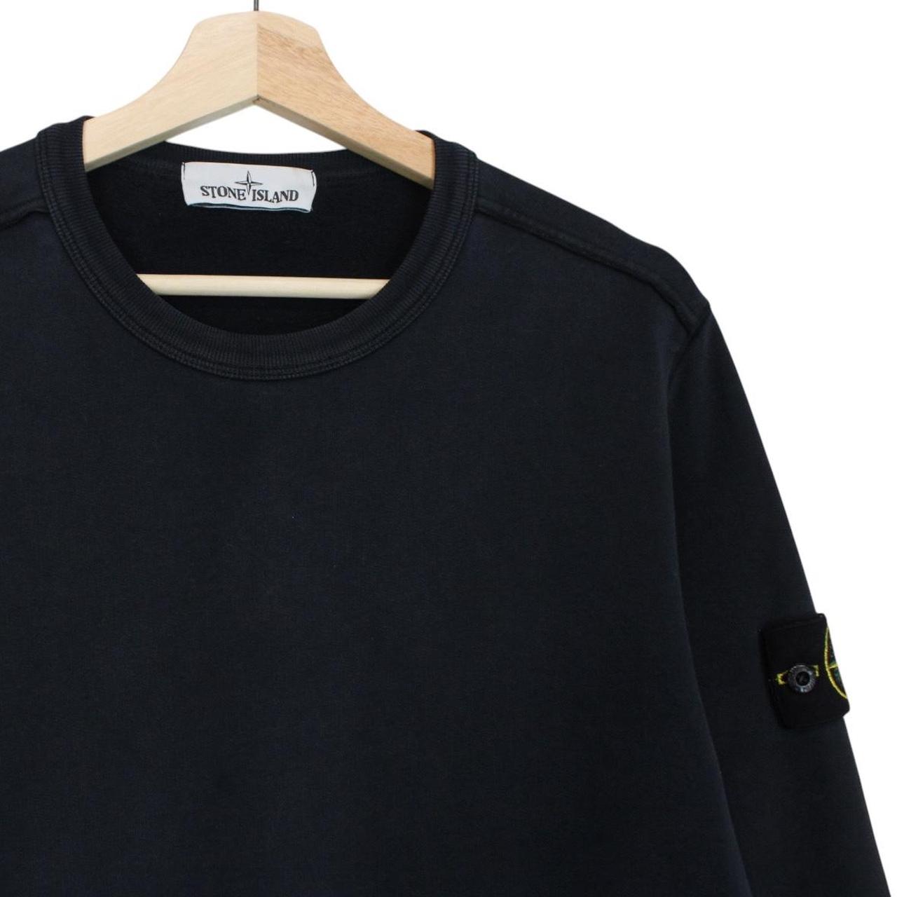 Stone Island AW 2019 Navy Blue Cotton Sweatshirt Jumper