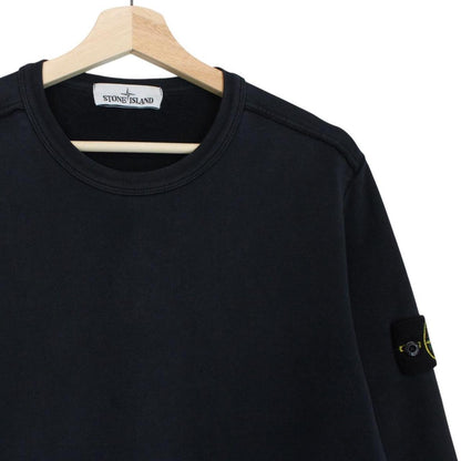 Stone Island AW 2019 Navy Blue Cotton Sweatshirt Jumper