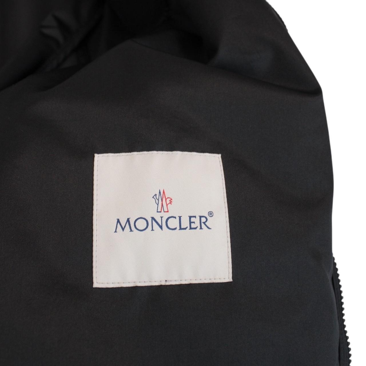 Moncler Montreal Black, White and Red Full Zip Hooded Jacket