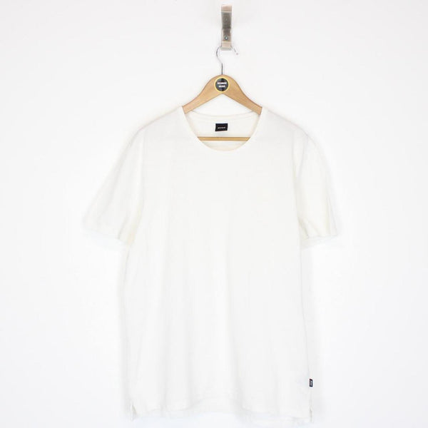 Hugo Boss White Short Sleeve Cotton T-Shirt