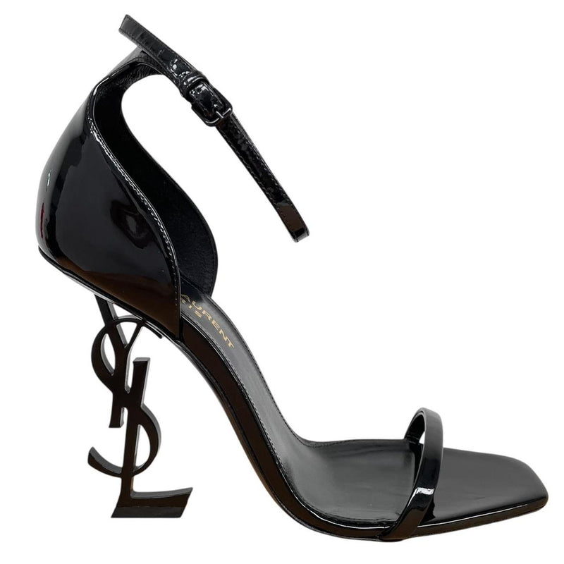Saint Laurent Opyum 110 Black Patent Leather High Heels