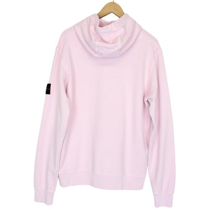 Stone Island SS 2024 Pink Cotton Hoodie Jumper