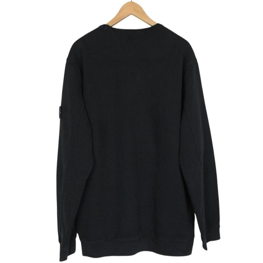 Stone Island AW 2023 Black Cotton Sweatshirt Jumper