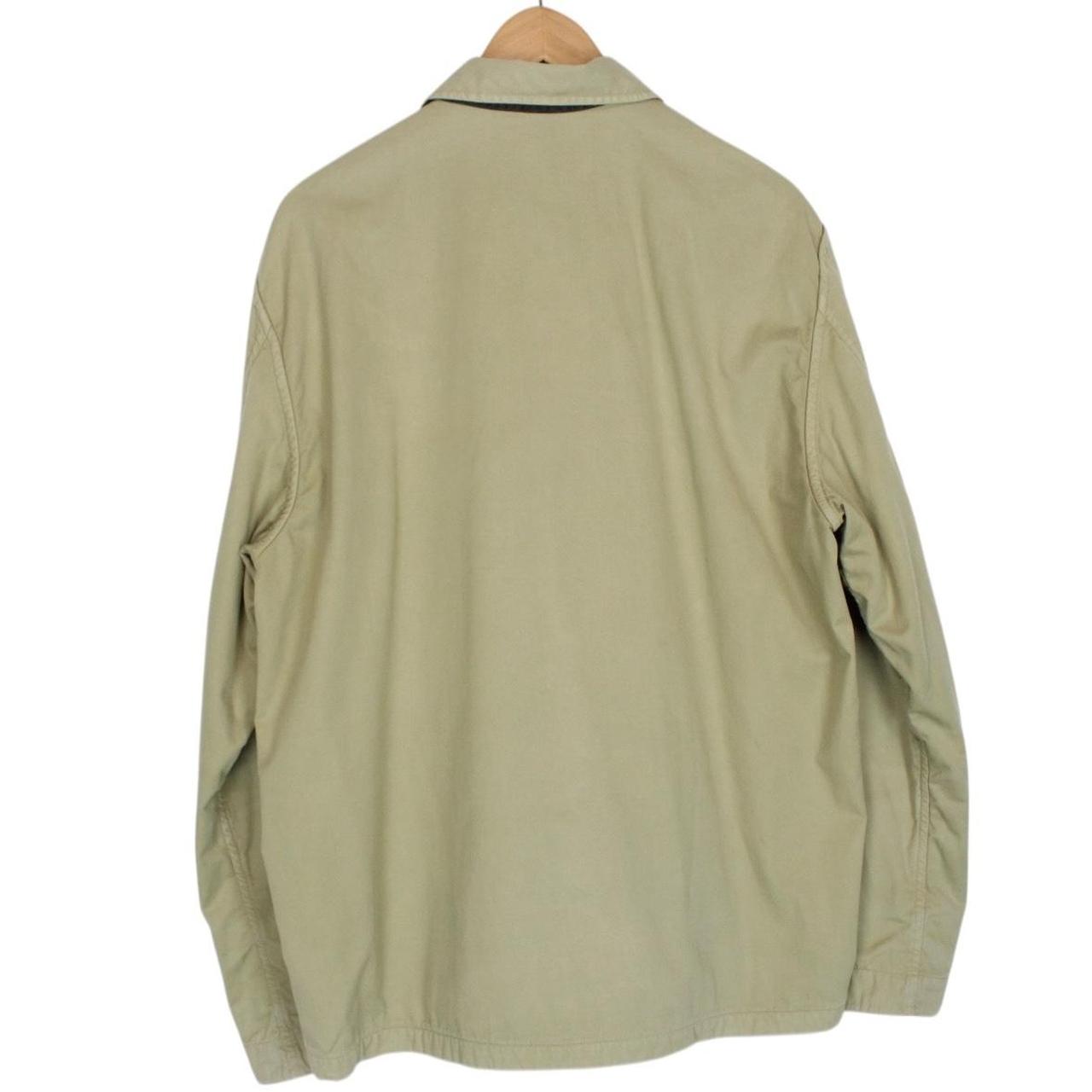 Vintage Stone Island AW 2003 Beige and Brown Reversible Chore Jacket